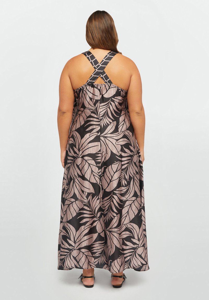 Fiorella Rubino LUNGO STAMPATO Maxi dress nero/black Zalando