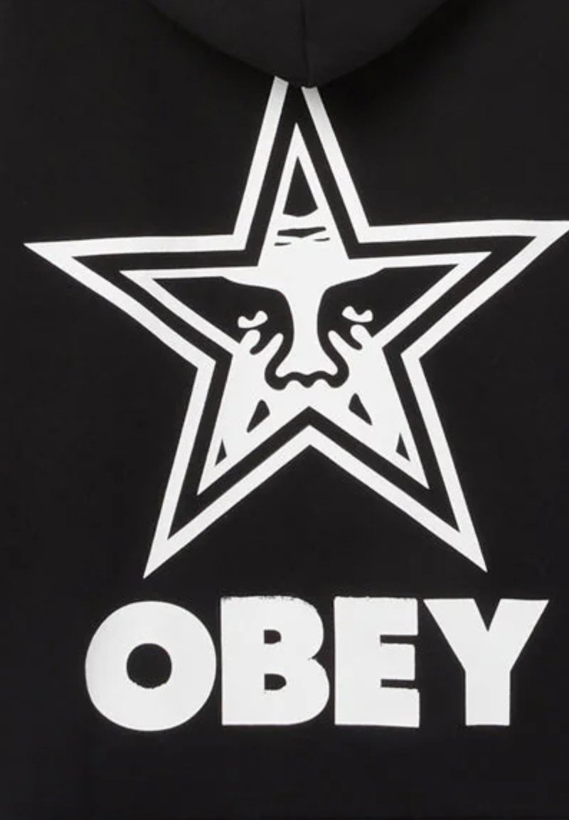 Obey Clothing Hoodie nero/black