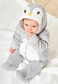 JoJo Maman Bébé PENGUIN - REGULAR FIT - Jumpsuit - grey
