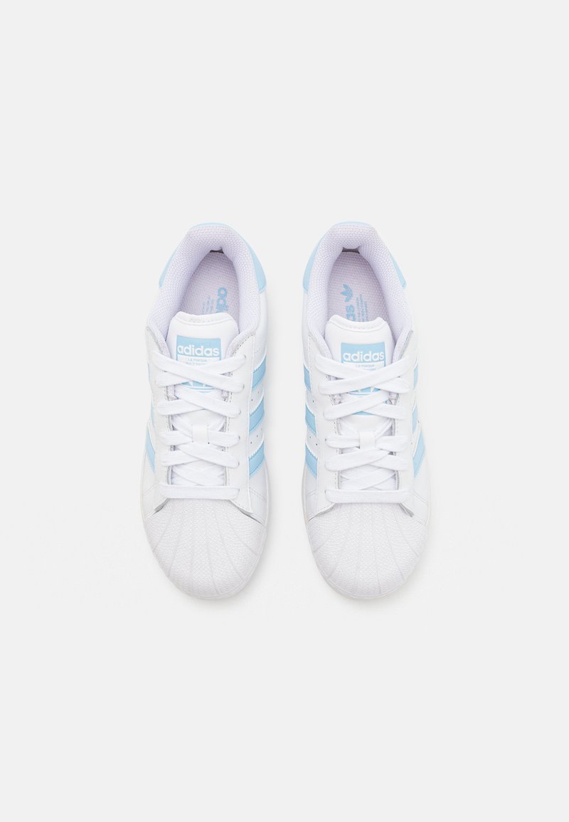 adidas Originals SUPERSTAR XLG W - Trainers - footwear white/clear  sky/white - Zalando.ie