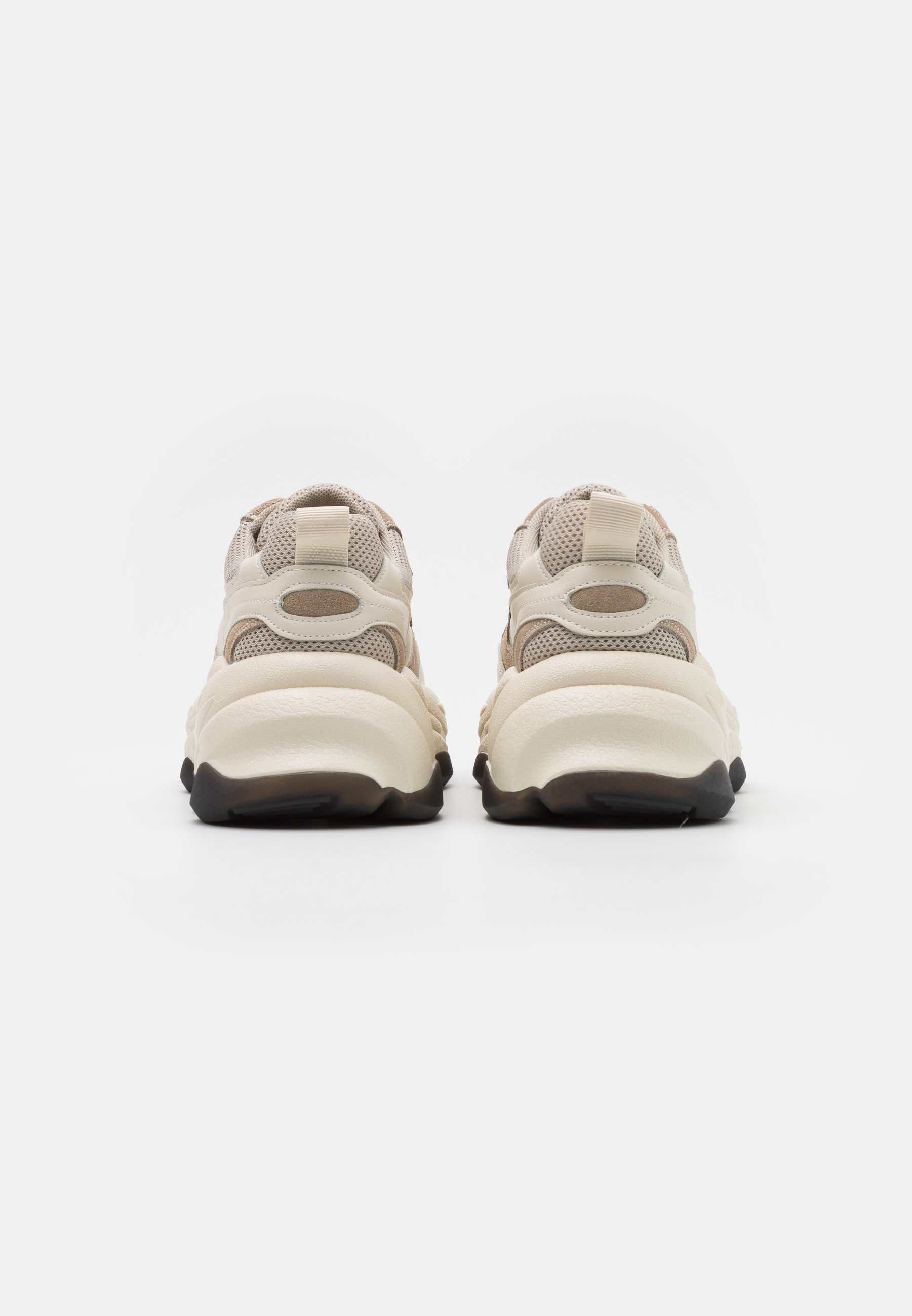 beige bubble sole trainers