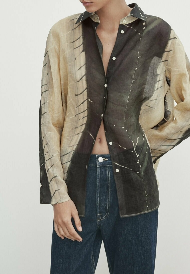 Massimo Dutti Chemisier - green