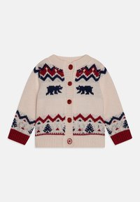 Bonton BABY CARD OURS UNISEX - Chaqueta de punto - creme