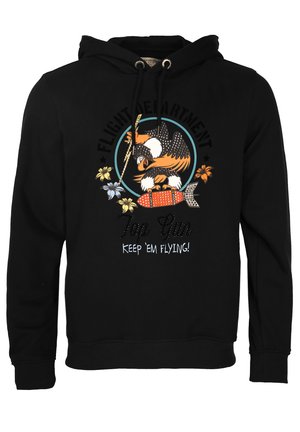Kapuzenpullover - black