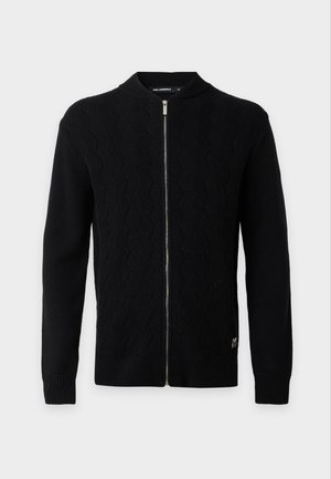 KARL LAGERFELD, ZIP - Gilet - black