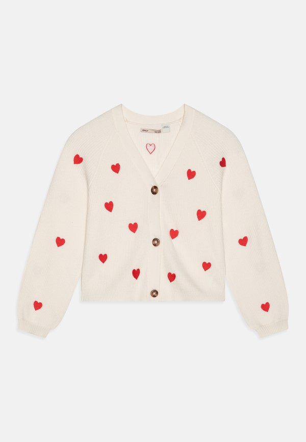 KOGDANA LIFE HEART CARDIGAN - Cardigan - birch