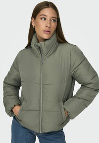 JDY JDYNEWERICA PADDED OTW NOOS - Ziemas jaka - vetiver