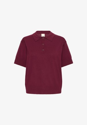 ICHI, IHLULS POLO SS - Polokošeľa - rhododendron