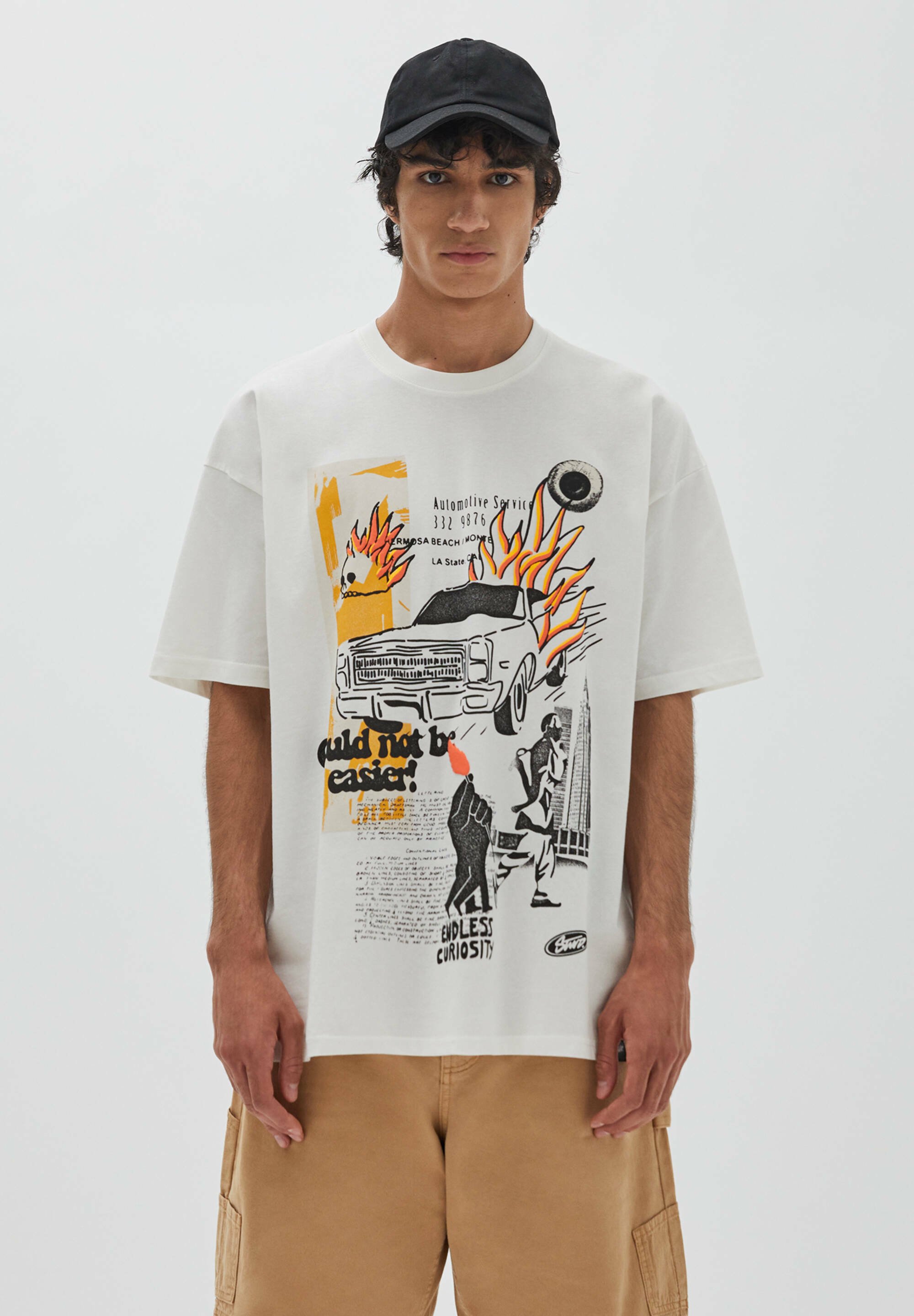 Herren AUTO-PRINT - T-Shirt print Herren AUTO-PRINT - T-Shirt print