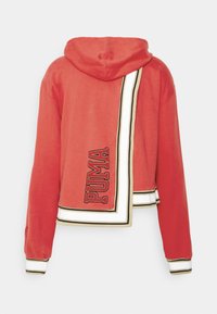 Puma Sudadera con cremallera - dark red