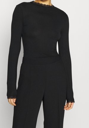 Camiseta de manga larga - black