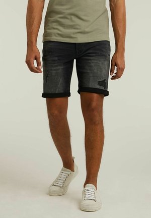 Shorts vaqueros - black