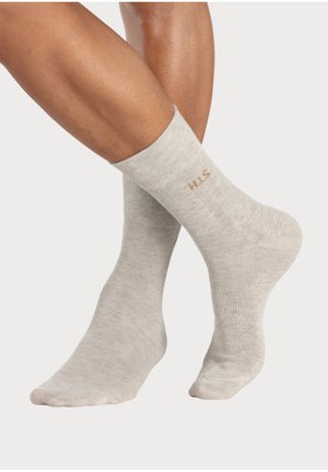 H.I.S, H.I.S SOCKEN 12 PACK - Socken - dark brown/dark beige/light beige/olive/khaki