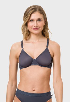 MICROFUN W - Underwired bra - darkblue