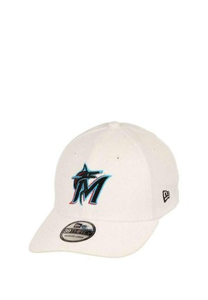 New Era, MIAMI MARLINS MLB DIAOMOND WHITE TEAM THIRTY STRETCH - Cap - weiss