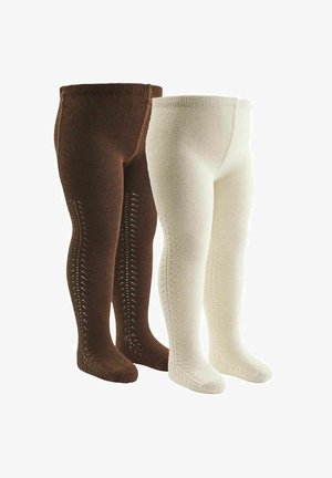 Müsli by GREEN COTTON 2ER PACK - Tights - bark balsam cream