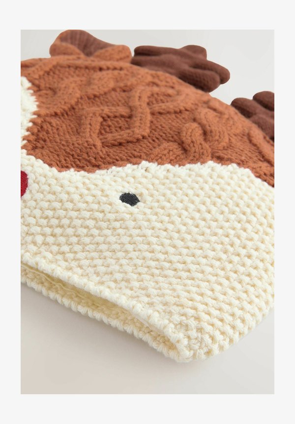 CHRISTMAS – Mütze – natural reindeer