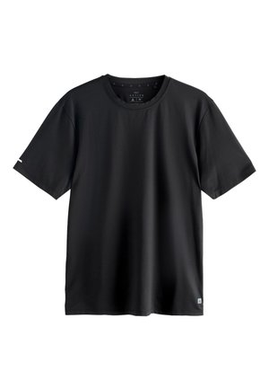 Next, REGULAR FIT-ACTIVE GYM TEXTURED TRAINING  - Základné tričko - black