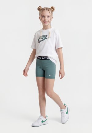 Nike Performance UNISEX - Športne kratke hlače - mineral slate/white