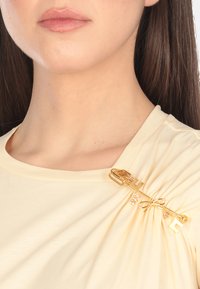 Elisabetta Franchi T-shirt basic - yellow
