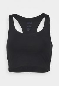 PALOMA - Medium support sports bra - black