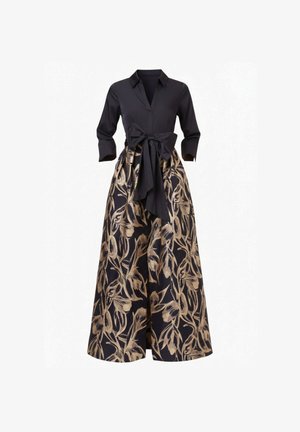 Adrianna Papell, SHIRT JACQUARD LONG DRESS - Abiti per occasioni speciali - gold-coloured