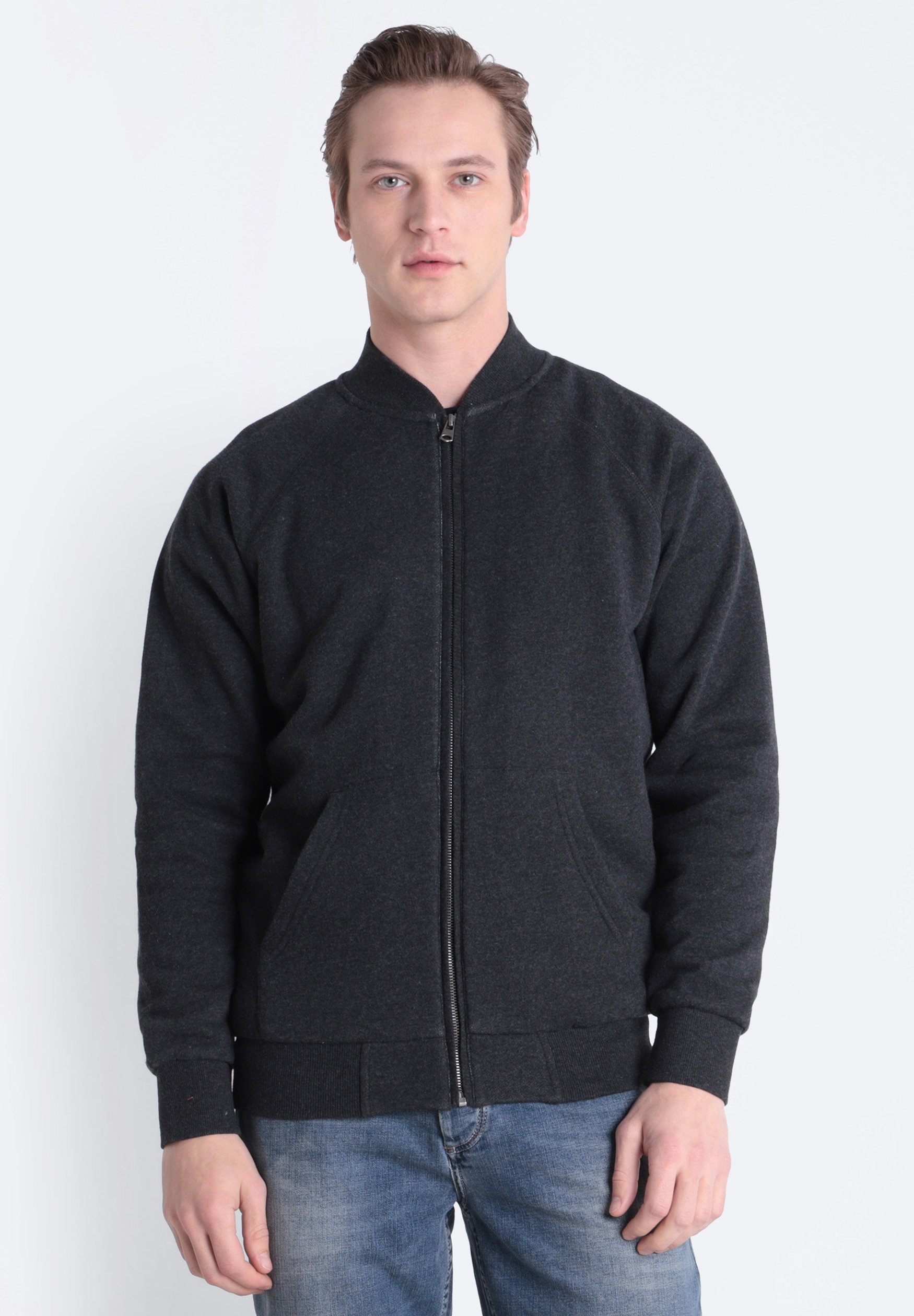 BONOBO Jeans Giubbotto Bomber - dark gray/grigio - Zalando.it
