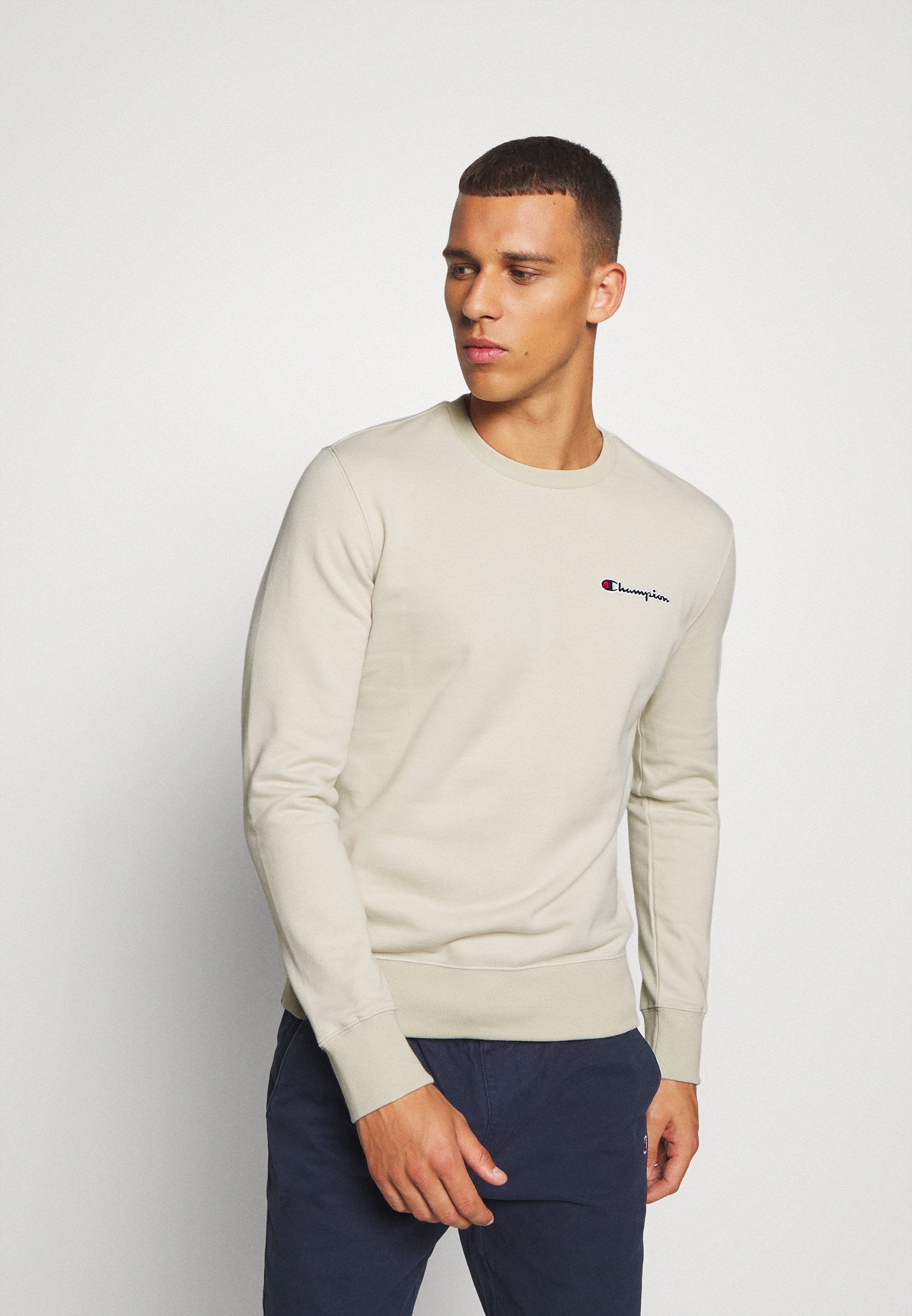 Champion ROCHESTER CREWNECK Sweater beigeBeige Zalando.nl Champion ROCHESTER CREWNECK Sweater beigeBeige Zalando.nl