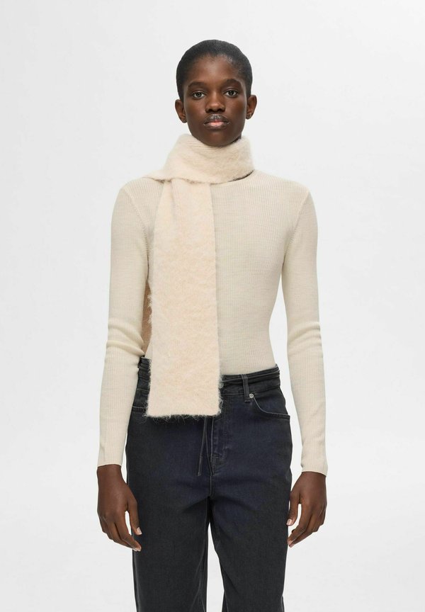 LANGARM - Strickpullover - birch