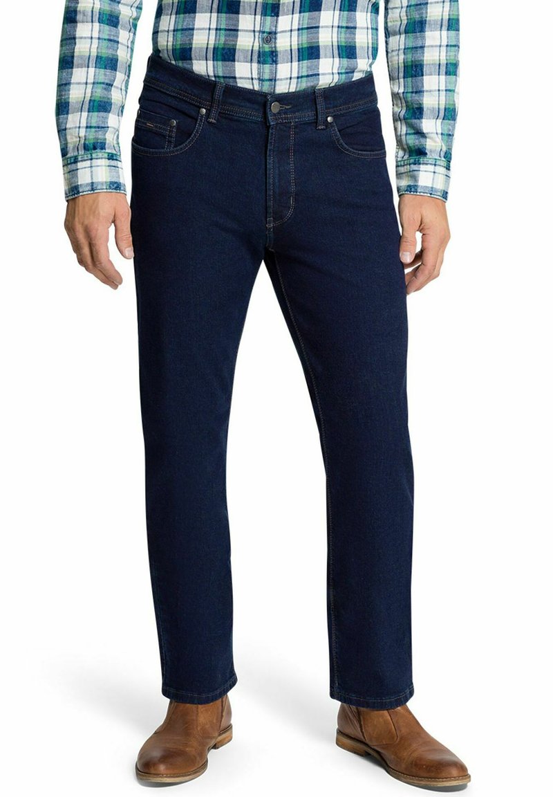 Pioneer Authentic Jeans - RANDO  - Straight leg jeans - dark blue stonewash, Enlarge