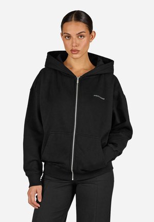 RAMIRA OVERSIZED JACKET - Φούτερ με φερμουάρ - black/anthracize