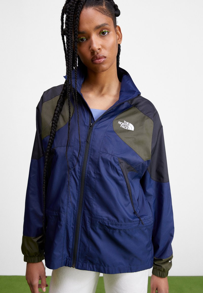 The North Face JACKET Windbreaker new taupe green/summit navy/dark