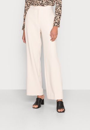 EVIEN TROUSERS - Pantaloni - pearled ivory