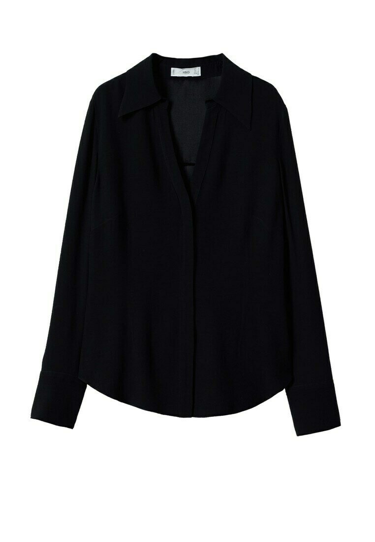 Mango Overhemdblouse zwart
