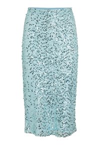 VIADRIANA MIDI SEQUIN SKIRT - Gonna a tubino - winter sky
