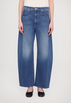 THE FULL PIPE FLOOD - Jean boyfriend - dark blue denim