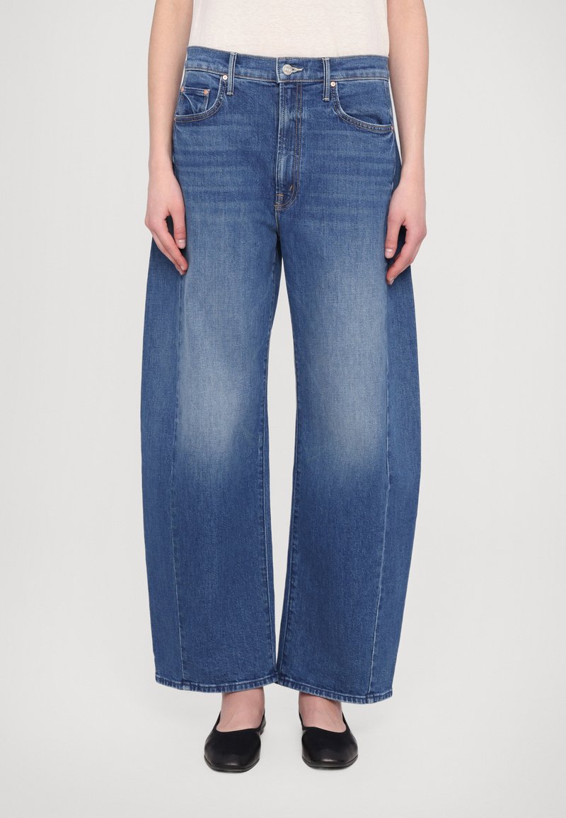 Mother - THE FULL PIPE FLOOD - Relaxed fit -farkut - dark blue denim, Suurenna
