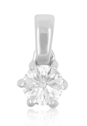 MUAU Schmuck Anhänger - weissgold