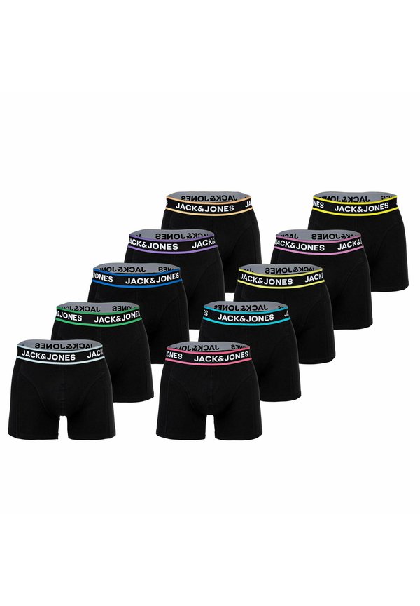 10ER PACK - SOLID STRETCH LOGO - Trunks - schwarz