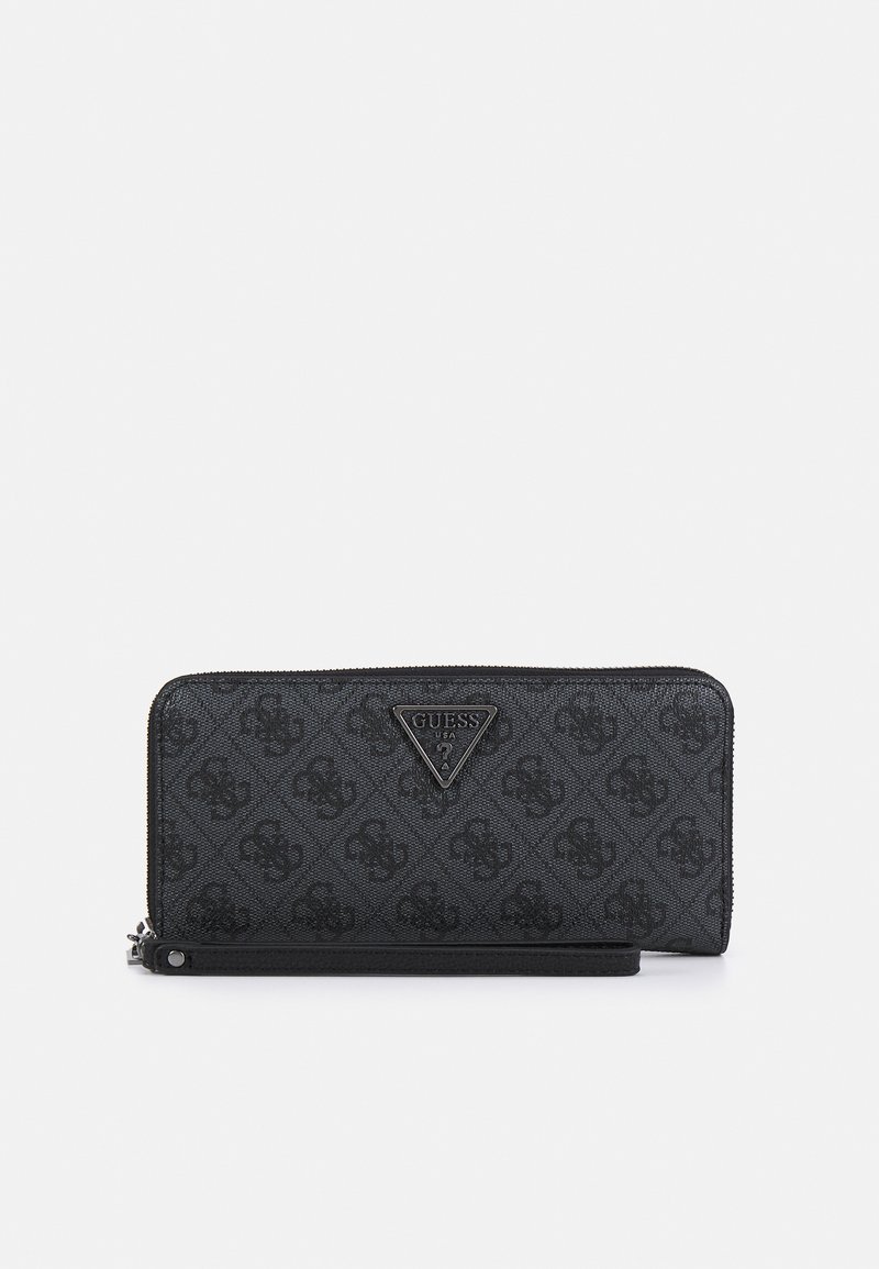 Guess NOELLE LARGE ZIP AROUND Wallet coal/anthracite Zalando.co.uk