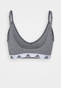 adidas Performance EVYDY B - Sutiã desportivo de suporte ligeiro - dark grey heather