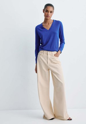 Mango, ADULT - Strickpullover - neon blue