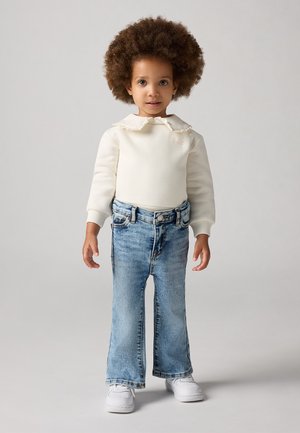 Levi's® LVG RUFFLE CREW - Sweatshirt - egret