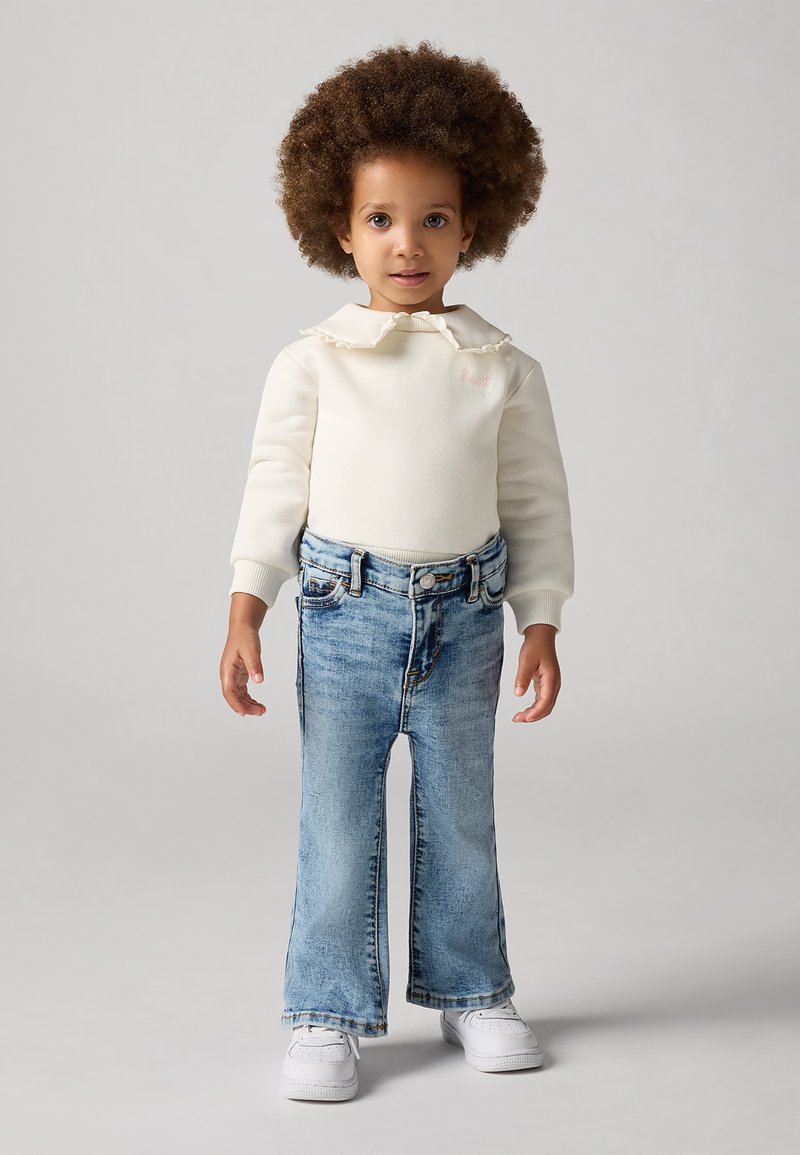 Levi's® LVG RUFFLE CREW - Sweatshirt - egret
