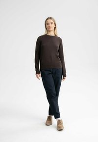 MELA FEIN DHANA - Strickpullover - dunkelbraun