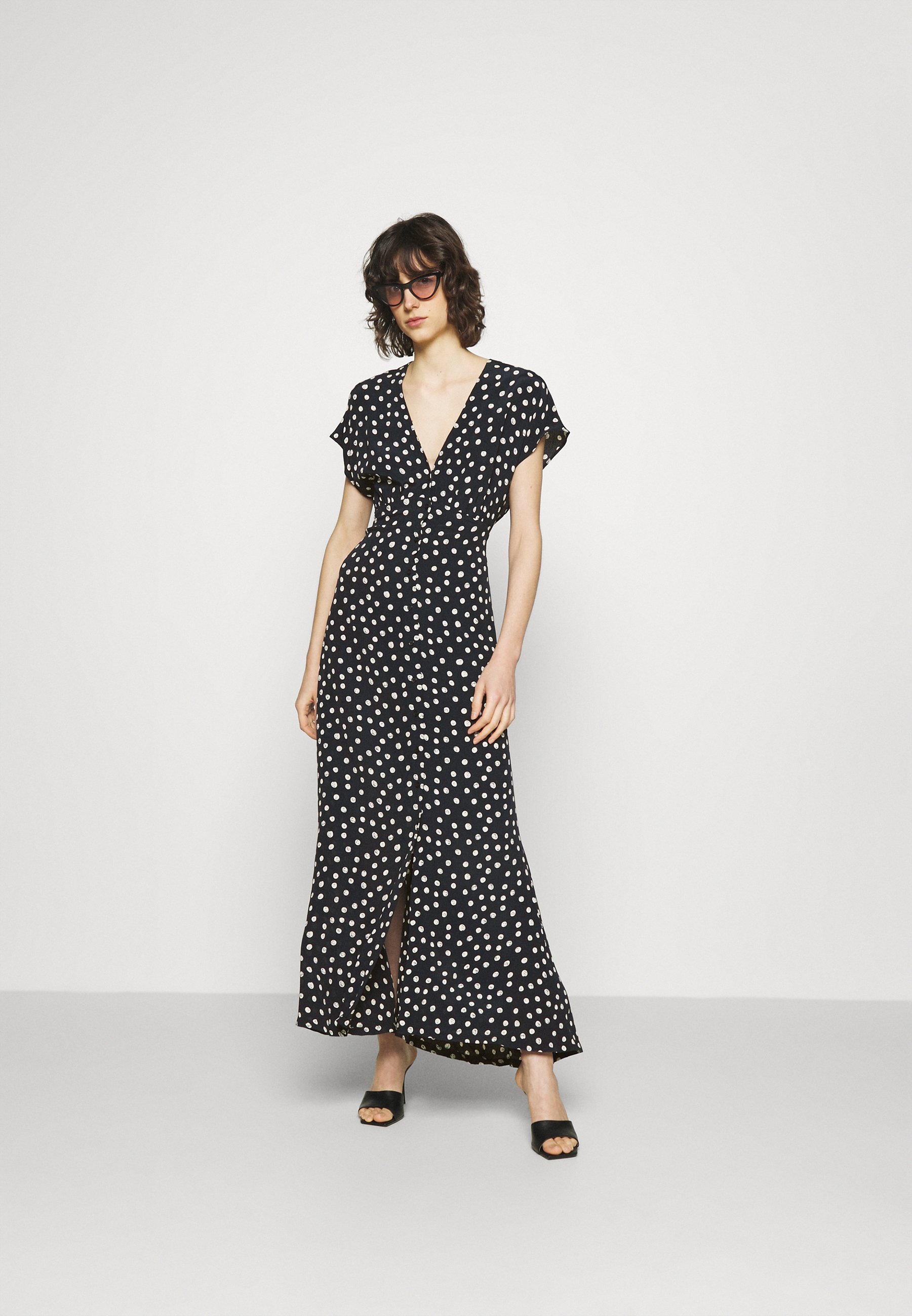 Samsøe Samsøe VALERIE LONG DRESS - Maxi-jurk - blue/donkerblauw - Zalando.nl