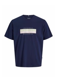 LOGO RUNDHALSAUSSCHNITT  - Majica kratkih rukava s printom - ocean cavern