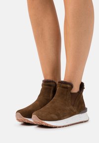 Gioseppo Botines de cuña - brown