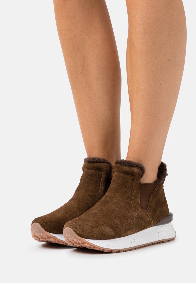 Gioseppo Botines de cuña - brown