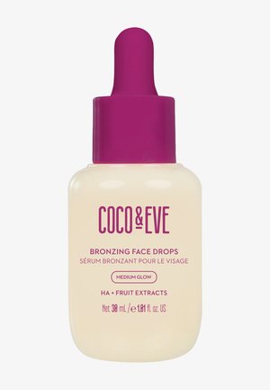 COCO & EVE BRONZING FACE DROPS (MEDIUM GLOW) - Zelfbruiner - -